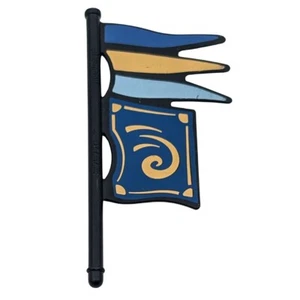 Playmobil bandera negra/azul samuráis medieval castillo suelto - Imagen 1 de 1