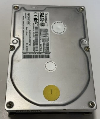💻 Quantum Fireball ST Apple Logo'd 4.0GB 655-0511 IDE Hard Drive Tested Working - Image 1 of 4