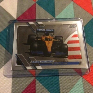 #100 Daniel Ricciardo - McLaren F1 Team  2021 Topps Chrome Formula 1 F1 - Picture 1 of 1