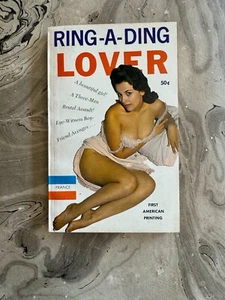 MATURE RING-A-DING LOVER Sleaze Paperback Book SEX PULP 1st Printing - Imagen 1 de 5