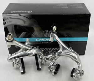 Jeu d'étriers de frein jante différentiel argent Campagnolo CHORUS 2004 NEUF EN BOITE - Photo 1/7