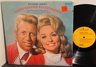 PORTER WAGONER & DOLLY PARTON Together Always 1972 RCA Country LP SHRINK EX/VG+ Foto 1 de 2