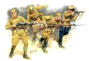 Master Box 3523 - Soviet Infantry in action, 1941-1942 War Stronger Maßstab 1:35 - Bild 1 von 12