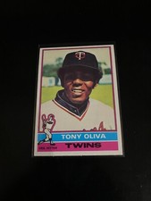 Tony Oliva 1976 Topps NRMT-MT Twins 35 PWE