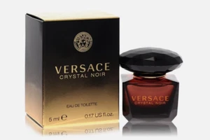 VERSACE Crystal Noir EDT - 5ml travel/splash - Women new - Picture 1 of 3