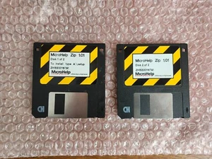 MicroHelp Zip 1.01 ZH15S10116791 - 3.5" Floppy Disk Set of 2 - Picture 1 of 1