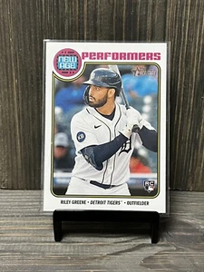 2023 Topps Heritage New Age Performers #NA-4 Riley Greene radiocontrol - Detroit Tigers - Imagen 1 de 2