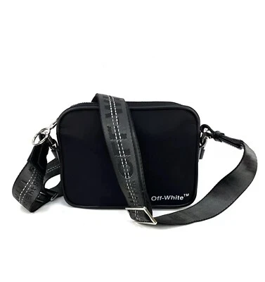Off White Virgil Abloh Nylon Crossbody Shoulder Messenger Bag. SHIP SAME DAY ✅ - Image 1 of 4