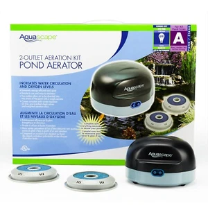 AQUASCAPE #75000 POND AERATOR 2-OUTLET AERATION KIT  - Picture 1 of 2