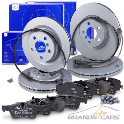 ATE BRAKE DISCS + PADS + WK FRONT + REAR FOR BMW 1 SERIES F40 2 SERIES F45 X1 F48 X2 F39 - Image 1 of 4