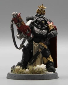 Black Templars Captain with Master Crafted Bolt Rifle Painted #3755 - Picture 1 of 3