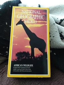 National Geographic African Wildlife Vhs Video - Foto 1 di 10
