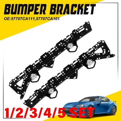Soporte de montaje de parachoques trasero izquierdo+derecho para Subaru BRZ 2013-2020 1-5SET Foto 1 de 4