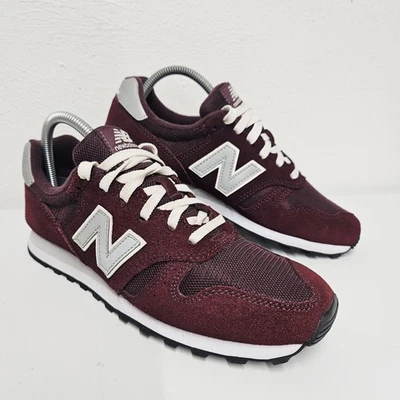Baskets New Balance 373 bordeaux argent taille UK 7 EUR 40,5 daim ML373SMM - Photo 1/4