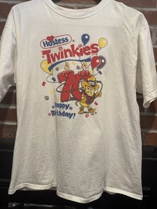 Vintage Hostess Twinkies Birthday Twinkie the Kid T-Shirt 2000 70 XL - Picture 1 of 9