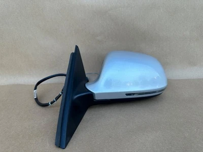 Espejo retrovisor izquierdo del conductor Audi A6 2009-2011 con BSA, OEM color plata Foto 1 de 4