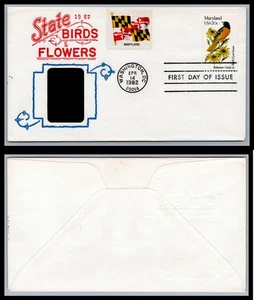US FDC # 1972 20c Maryland birds ArtoPages S.Cancel 1982, 0a1824 - Picture 1 of 1