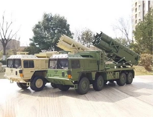 1/32 Alloy diecast car model MAN 8×8 Rocket artillery Rhine military vehicle - Picture 1 of 23