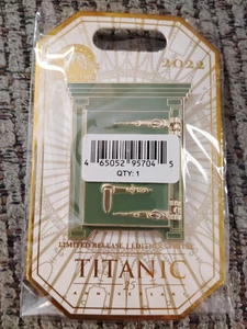 New Disney Titanic Safe Heart Of The Ocean Pin 25th Limited Edition Anniversary  - Bild 1 von 6