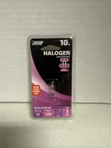 Feit Electric 10-Watt G4 Halogen Bulb, Clear (1 bulb) - Picture 1 of 2
