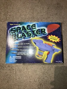 SPACE BLASTER Rapid Fire MIN YIN TOYS #MY889 Xtra Discs Gürtelclips 1998 - Bild 1 von 8