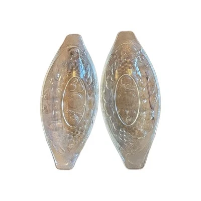 Platos de vidrio Luminarc French Melón Barco de frutas con patrón de frutas en relieve Foto 1 de 4