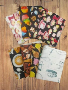 Assorted Sweet Treats Fabric - 1 lb Scrap Bundle - Picture 1 of 2