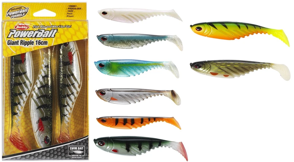 Berkley  Giant Ripple Shad 20cm / 2 Stück je Packung  Gummifisch Powerbait - Bild 1 von 1