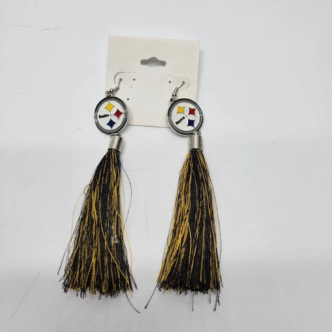 NFL Pittsburgh Steelers Earrings Womens Football Fan New Cover