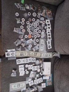 Early 1800s to modern date coins.  USA, Canada and other countries!!!  - Picture 1 of 8