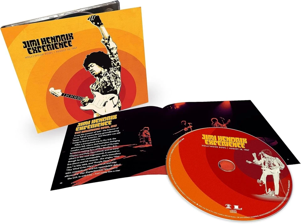 The Jimi Hendrix Experience : Hollywood Bowl, August 18, 1967 CD (2023) Foto 1 de 1