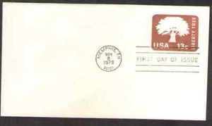 US. U576. 13c. Liberty Tree. Size 12 6 1/2" x 3 5/8" Plain. FDC. MNH. 1975 - Picture 1 of 1