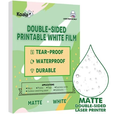 Lot Koala Waterproof Laser Printer Paper Double Sided Matte 8.5x11 / 11x17 Sizes - Image 1 of 4