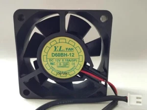 NEW YaLn FAN 6025 D60BH-12 DC12V 0.18A Double ball bearing fan - Picture 1 of 3