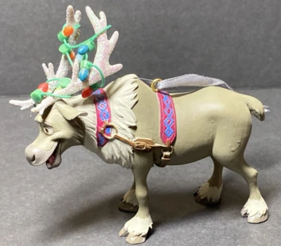Sven from Frozen ~ String of Christmas lights Ornament ~ Disney - Image 1 of 4