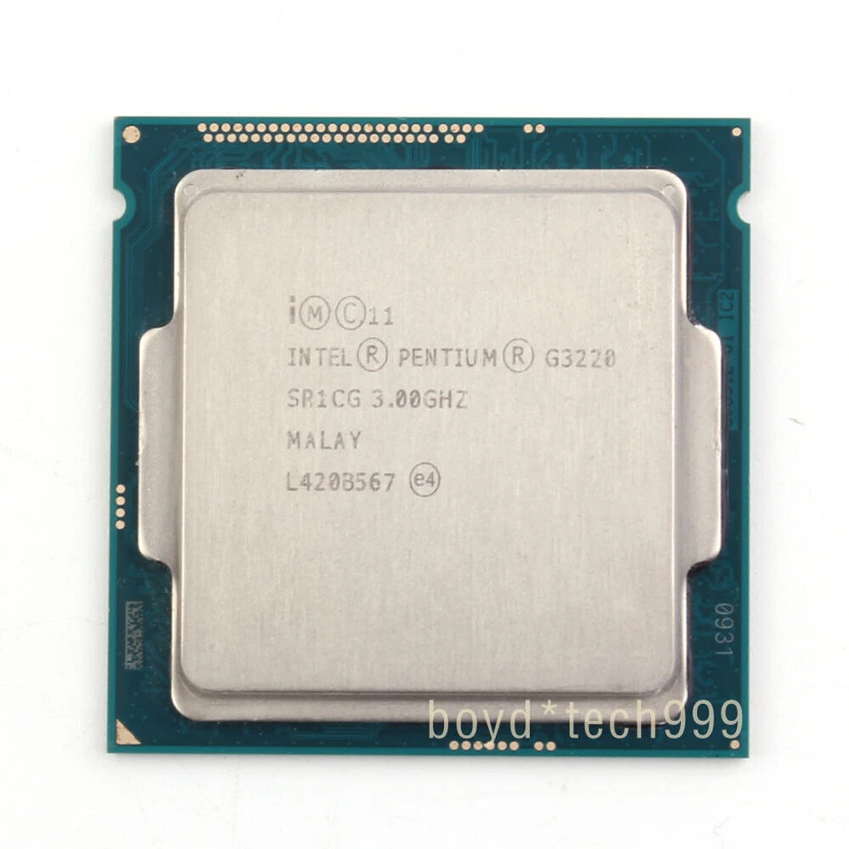INTEL CELERON G3220 PROCESSOR 3.0GHZ/5 GT/s（SR1CG）LGA 1150 Socket H3 CPU - Image 1 of 1