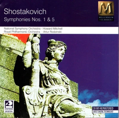 Shostakovich SYMPHONIES NOS. 1 & 5 Rodzinski | sehr gut (CB3927) - Bild 1 von 3