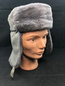 Genuine DDR East Germen Issue Cold Weather Winter Hat Soviet Cold War Era - Picture 1 of 10