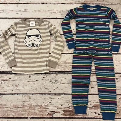 Hanna Anderson Star Wars Top y Ropa de Dormir Pijama Talla 6 7 120cm Lote de 3 Foto 1 de 4