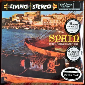 AUDIOPHILE CLASSIC RECORDS "SPAIN" REINER 200g  #2x45rpm LP FACTORY SEALED  - Picture 1 of 2