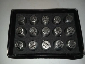 Cake Decorating Specialty Tips 15 "New" in box - Picture 1 of 3