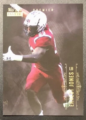 2021 Wild Card MATTE - Black #MBC-50 Ernest Jones (RC) - Image 1 of 2