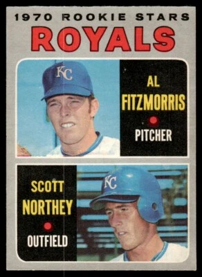 1967 O-Pee-Chee AL FITZMORRIS SCOTT NORTHEY #24 R66 - Image 1 of 2