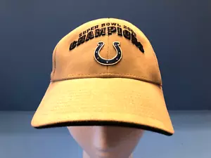 CAP INDIANAPOLIS COLTS 2006 SUPER BOWL CHAMPIONS TAN - Foto 1 di 8