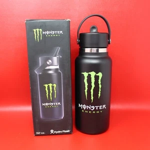 Monster Energy x Hydro Flask Tumbler 32 oz Stainless Steel Promotion Exclusive - Picture 1 of 6