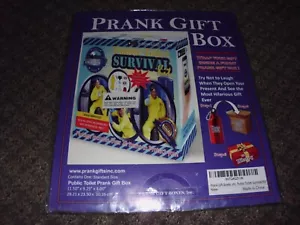 Kit de supervivencia para baño público broma caja de regalo broma regalos Inc. - Imagen 1 de 2