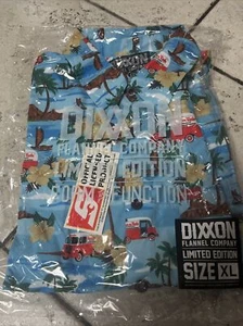 SELTENES Dixxon Flanell Co Snap-On Tools Aloha hawaiianisch limitierte Auflage XL Shirt NEU - Bild 1 von 2