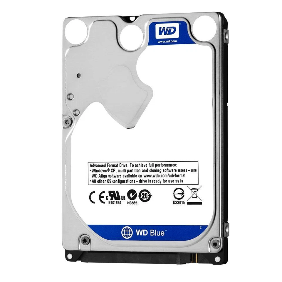 250 GB WD Blue SATA WD2500LPVX-00V0TT0 5400 RPM 8MB Hard Drive - Image 1 of 1