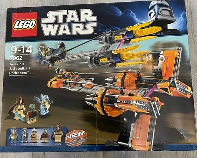 Lego Star Wars Anakin's & Sebulba's Podracers (7962) - Brand New Factory Sealed - Image 1 of 4
