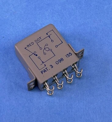 Honeywell Mil-Spec 115VAC 28VDC Relay Part # RP-9026-G11 & HP 6177B 2190-0496  - Image 1 of 3